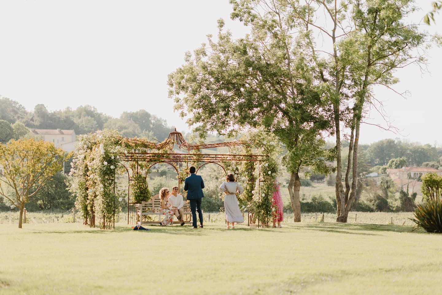 Mariage dans le bordelais